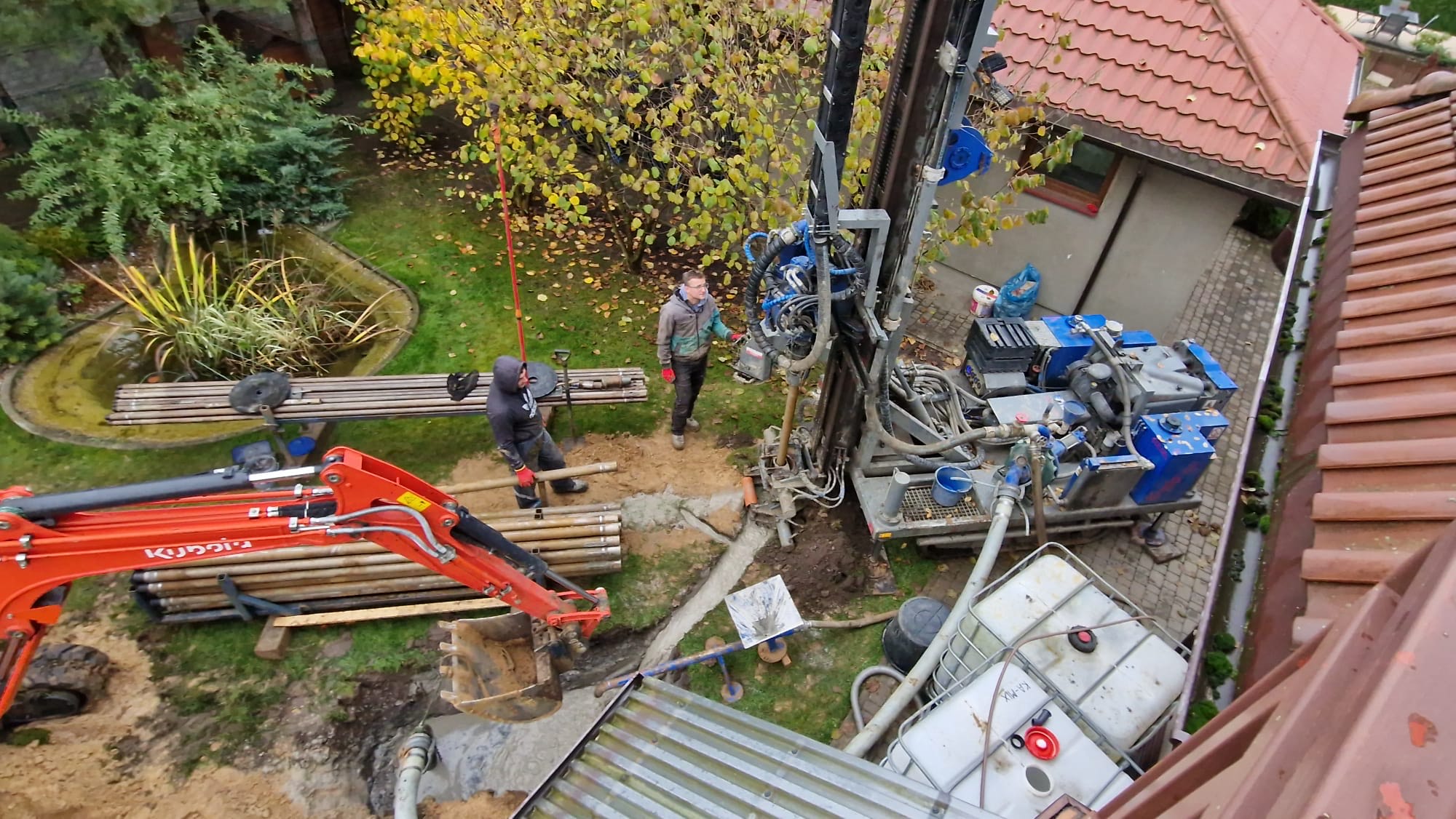 Odwiert pod gruntową pompę ciepła